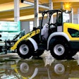 The largest and newest electric machine from Wacker Neuson is the Kramer 5055e wheel loader. Photo: Wacker Neuson