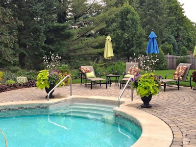 Containers can be used in numerous locations and for various purposes. Photo: The Contained Garden