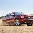 The 2016 Chevrolet Silverado has its share of aluminum, a GM spokesman says, including the hood, engine block and heads, but not the bed. Photo: Chevrolet