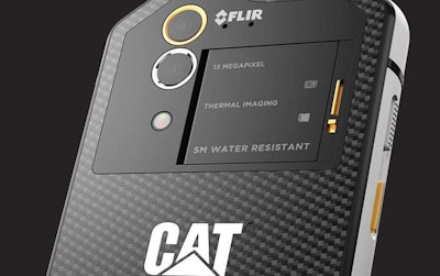 The S60 (seen here) is only the latest in Caterpillar’s rugged smartphone lineup, which included the launch of the S50, S40 and S50c in the last year alone. Photo: Caterpillar