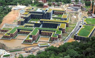 The U.S. Coast Guard Headquarters is just one of the many Washington D.C. buildings that has a green roof. Photo: U.S. Coast Guard/Petty Officer 2nd Class Patrick Kelley