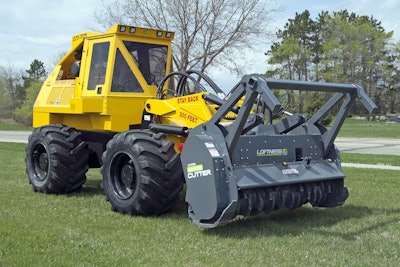 The Geo-Boy tractor has caught the eye of companies that clear land and handle site preparation. Photo: Jarraff Industries