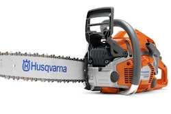 This 550XP chainsaw is among those included in Husqvarna’s discount program for arborists.
