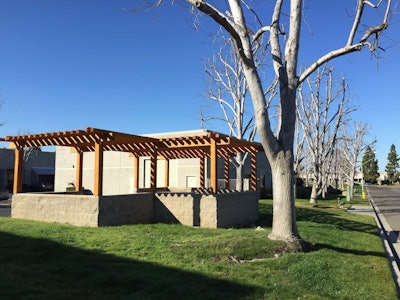 Before Heaviland retrofitted Palomar Tech Center’s irrigation system, the complex used millions of gallons of potable water. Photo: Heaviland Landscape Management