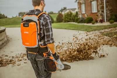 Stihl says its professional backpack battery delivers gas-powered performance. Photo: Stihl