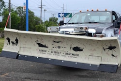 The custom-designed snowplows from Western Products and Pro-Tech will be raffled off at the Snow and Ice Symposium June 22-24 in Providence, Rhode Island. Photo: Western Products