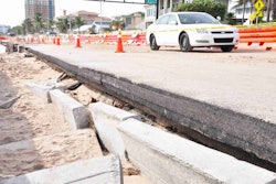The city and local Florida Department of Transportation has spent more than $8 million on repairing the A1A after Hurricane Sandy. Photo: Florida Department of Transportation