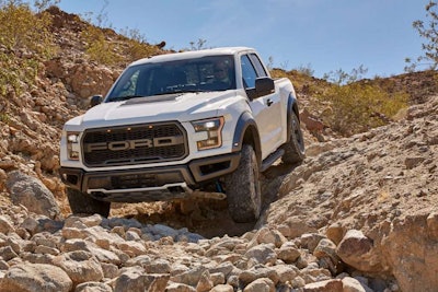 Raptor continues to allow the driver to program the system’s settings to match conditions and skill level. Photo: Ford