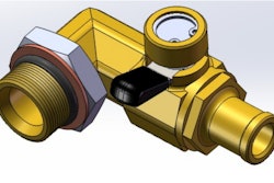 The valve can be installed in a space of only about 1.5 inches. Photo: Global Sales Group