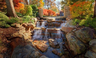 RVi’s work includes the Nancy Rutchik Red Maple Rill Garden at the Dallas Arboretum. Photo: RVi
