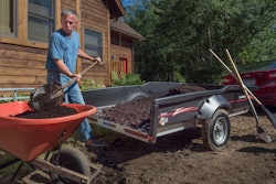 FLOE says its Cargo Max XRT is light enough to be towed by a compact car and even moved by hand, yet rigid enough to handle heavy loads. Photo: FLOE International