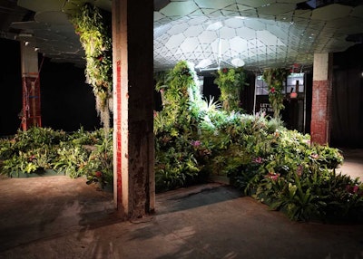 The Lowline Lab displays how the underground park will gather enough sunlight for plants to live. Photo: Dezeen