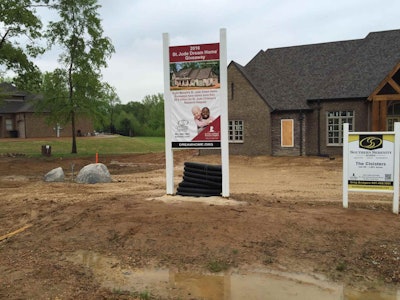 Ewing, manufacturers and contractors donated landscape products and services to raise funds for the St. Jude Children’s Research Hospital in Memphis, Tennessee. Photo: Ewing Irrigation & Landscape Supply