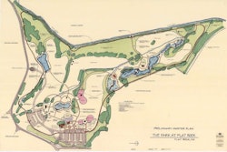 Ed Lastein prepared this master plan for the Park at Flat Rock.