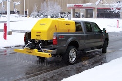 In addition to business issues, including litigation, the training covers environmental considerations related to the use of ice-control liquids. Photo: SnowEx