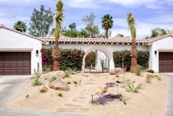 The new course will focus on drought-related best practices in landscaping, as illustrated here at a home with virtually no turfgrass. Photo: Coachella Valley Water District