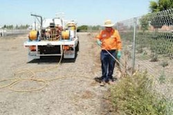 Landscape and turfgrass management products distributed by Target Specialty Products include spraying equipment as well as herbicides, fungicides and insecticides, among many others. Photo: Target Specialty Products