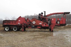 To see how the machine in this ‘Before’ photo looks after refurbishment, check out the photograph below. Photo: Morbark