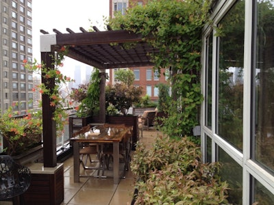Myers’ clients prefer low-maintenance plants that can handle the elements. Photo: C. Myers