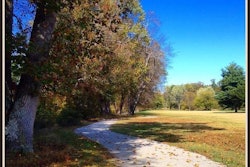 The 66-acre Park at Flat Rock is still under development, following a plan developed by landscape architect Ed Lastein, who died unexpectedly on July 21. Formerly a golf course, almost two-thirds of the park is in a flood plain. Today, the acreage is home to a wide variety of plants and animals, in keeping with Lastein’s vision. Photo: Village of Flat Rock, North Carolina