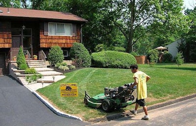 Steve’s Lawns installs irrigation and hardscapes and maintains properties. Photo: Steve’s Lawns