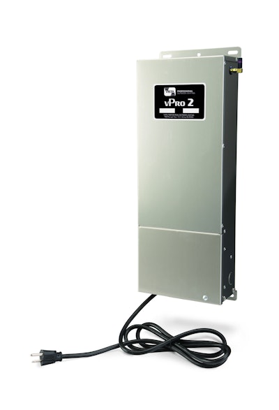 Using solid-state technology, the vPRO 2 is a low-profile, lightweight stainless steel power supply. Photo: Vista Professional Outdoor Lighting