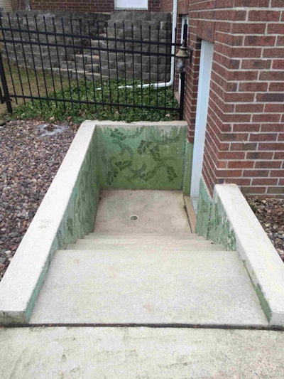 Before Greenscapes could replace the hardscaping, considerable demolition was required.