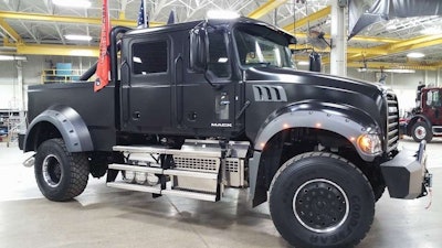 Jack rolled off the assembly line Oct. 27, 2015, the 151st birthday of Mack Trucks’ co-founder, John M. Mack.