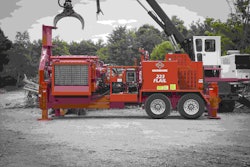 The new 223 Stand-alone Flail makes its debut Aug. 26-27 at the Mid-South Forestry Equipment Show in Starkville, Mississippi. Photo: Morbark