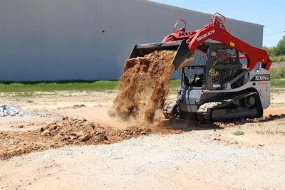 The new hardware comes standard on select models of Takeuchi compact excavators and track loaders. Photo: Takeuchi
