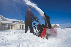 Toro says the SnowMaster can move more than a ton of snow per minute. Photo: Toro