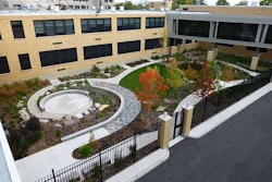 Buffalo Public School 197 features a mini ecosystem for the faculty to use along with their lessons. Photo: Joy Kuebler Landscape Architect