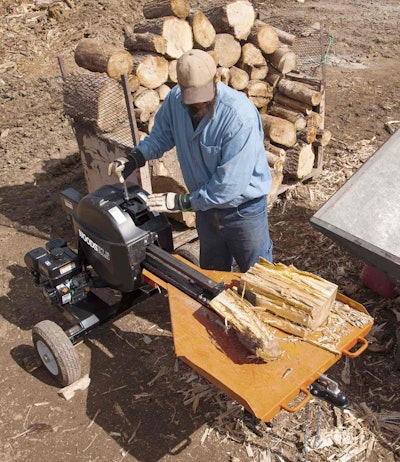 The manufacturer asked commercial firewood producers around the country to test the product and used their feedback to improve the design. Photo: Woods