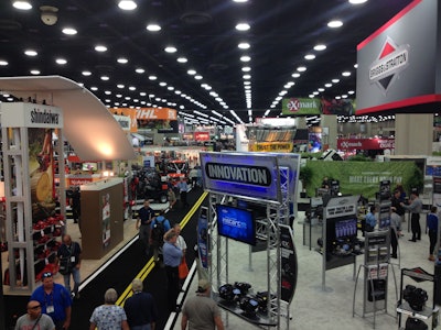 GIE+EXPO is a massive trade show for both landscapers and dealers to attend. Photo: Jill Odom