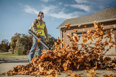 STIHL says the BR 700 sets the standard for professional-grade blowers in terms of power, fuel efficiency and durability. Photo: STIHL
