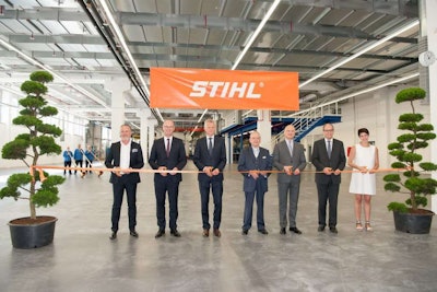 stihl-executives-celebrate-expansion