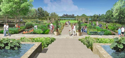 There will always be some food growing in this garden thanks to the Dallas weather. Photo: Dallas Arboretum and Botanical Garden