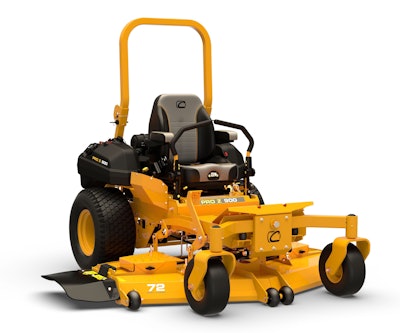 Cub Cadet is taking its professional-grade mowers up a notch with the new PRO Z Series, which the company will showcase at GIE+EXPO. Photo: Cub Cadet
