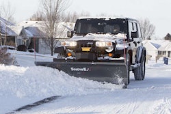 SnowEx says the new Scrape Maxx accessory is particularly helpful for users of SnowEx Light-Truck and Regular-Duty plows. Photo: SnowEx