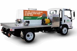 Graham Spray Equipment was determined to get its message across with this trade-show display.