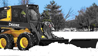 While designed for use with John Deere equipment, the new blades are compatible with many competitors’ machines as well. Photo: John Deere