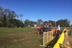 Project EverGreen helped renovate a damaged football field in Hazlet, New Jersey. Photo: Project EverGreen
