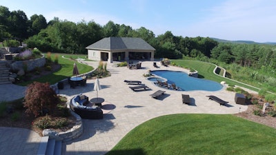 Bahler Brothers won the residential more than 4,000 square feet category. Photo: ICPI