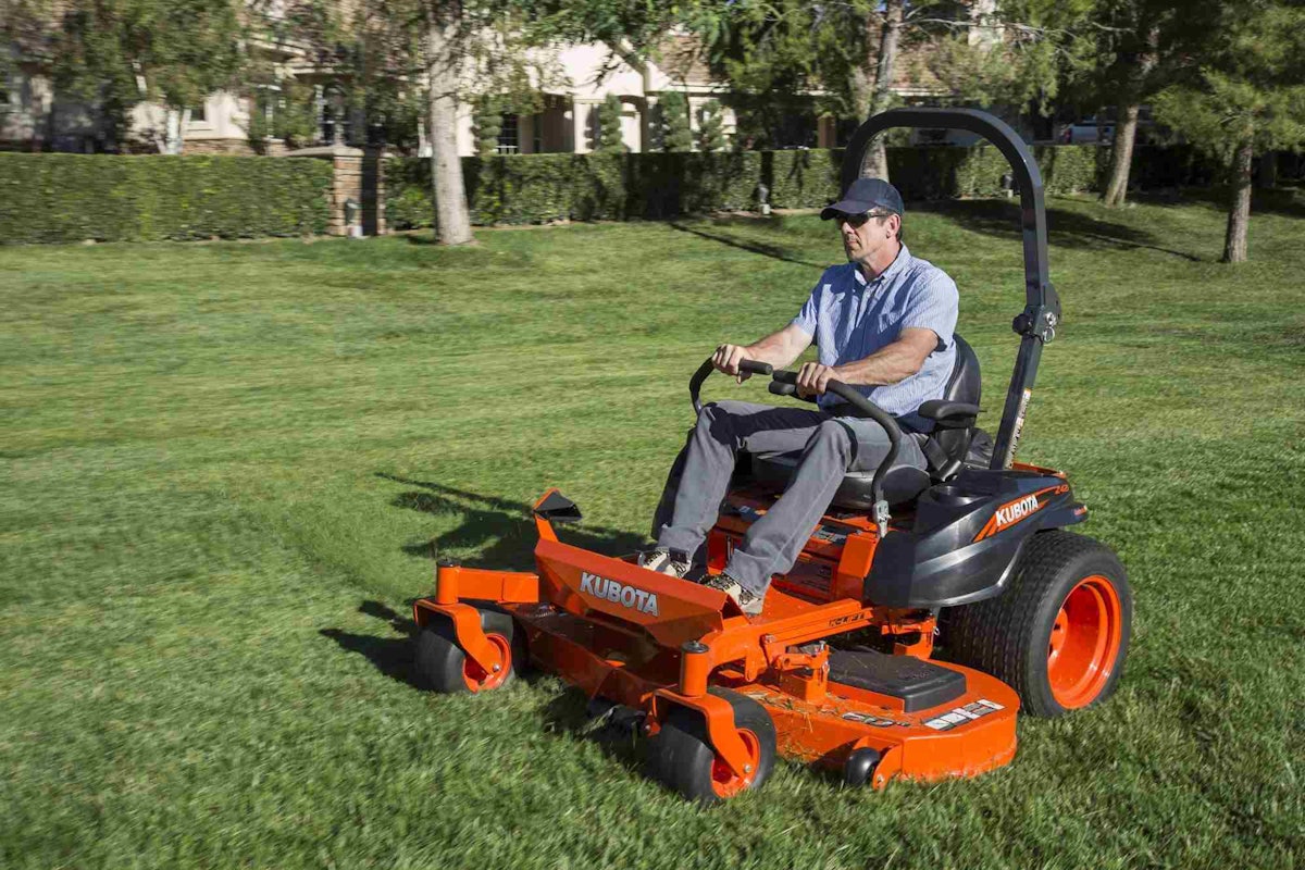 New Kubota zero turn mowers roll out with speed, torque Total