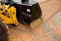 The buckets are available in capacities from 3.0 to 3.8 cubic yards. Photo: Caterpillar