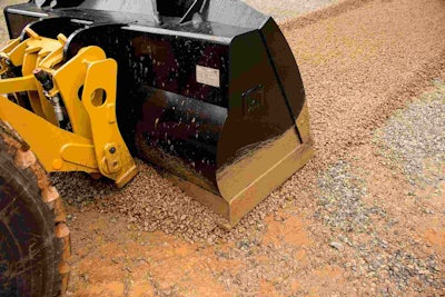 The buckets are available in capacities from 3.0 to 3.8 cubic yards. Photo: Caterpillar
