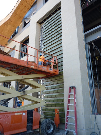 LiveWall is a patented living wall system that is designed to help plants thrive. Photo: LiveWall