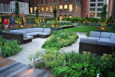 Town and Gardens Ltd. was awarded a Judges Award and Grand Award for its commercial design/build project. Photo: Town and Gardens Ltd.