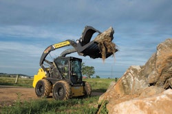The L234’s patented Super Boom technology delivers superior reach and height Photo: New Holland