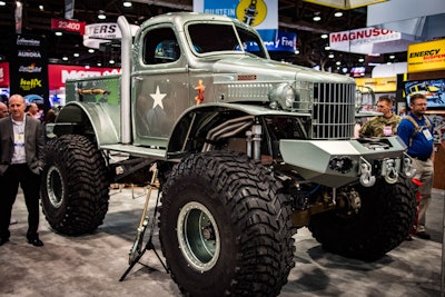 Fewer than 80,000 of the 1941 Dodge half-ton trucks were produced, making it tough for Sgt. Rock’s builder to find one.